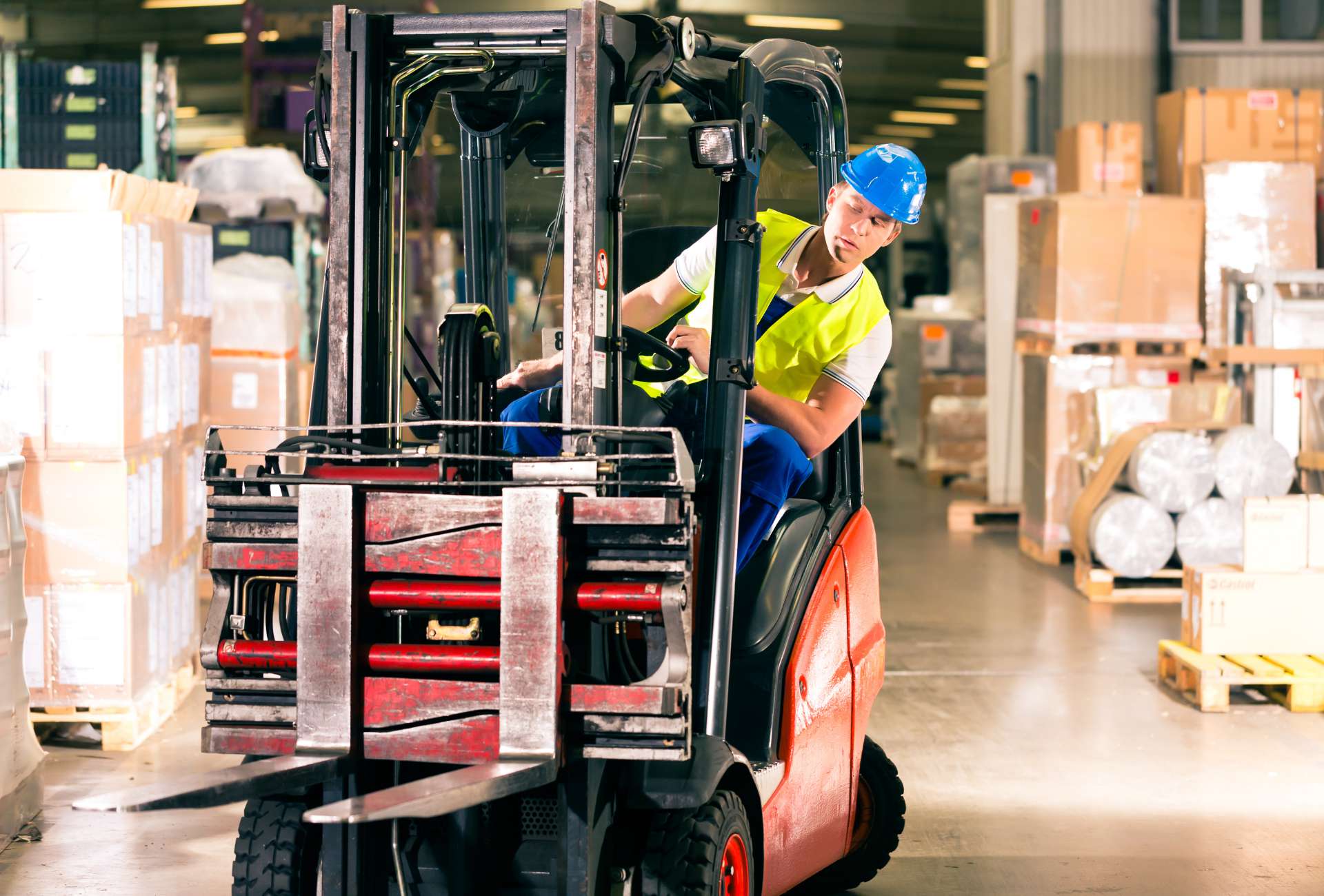 Bediener / Führerschein für Flurförderzeuge und Gabelstapler
